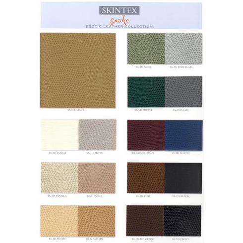 Purchase A Snake Faux Leather Chart