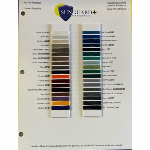 Purchase A Sunguard Thread Chart