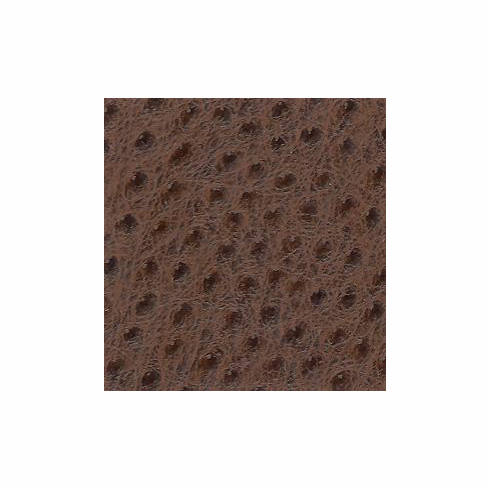 Skintex Ostrich "Mahogany" Ostrich Faux Leather