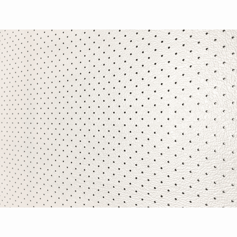 Soft Seat Automotive Perforated Upholstery Vinyl Light Titanium