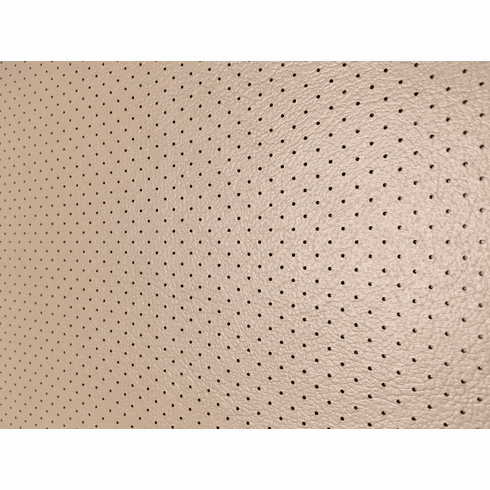 Soft Seat Automotive Perforated Upholstery Vinyl Medium Prairie Tan