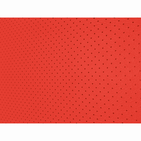 Soft Seat Automotive Perforated Upholstery Vinyl Red
