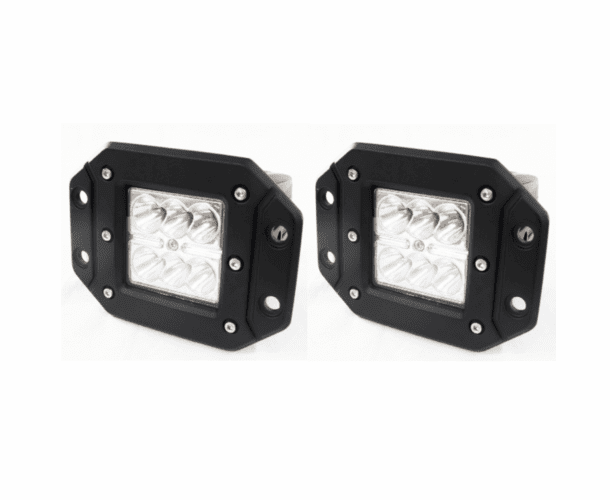 3 Inch 18 Watt Street Series LED Flush Mounted Lights by Race Sport Lighting |Sold in Pairs|