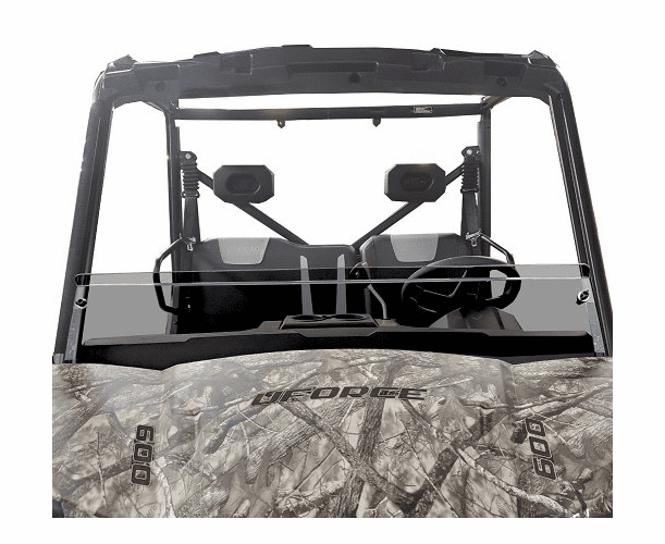 3 Star Half Front Lexan Windshield - CF Moto UForce 600