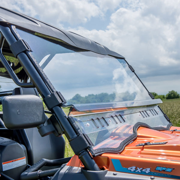 3 Star One-Piece Front Lexan Windshield - 2016-23 Polaris General 1000