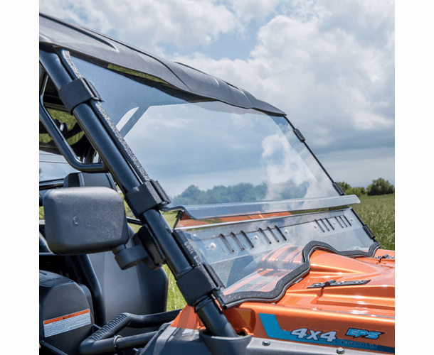 3 Star Modular Two-Piece Front Lexan Windshield w| Adjustable Vents - CFMOTO UForce 500 | 800