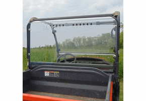 3 Star Rear Lexan Windshield - Kubota RTV 400 | 500