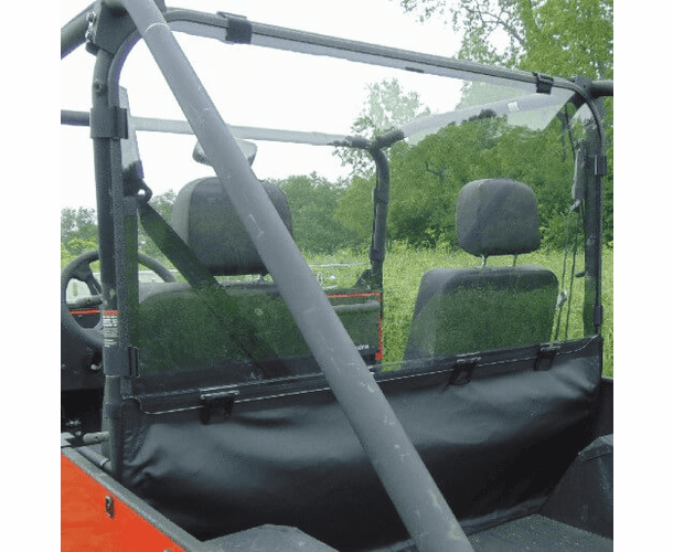 3 Star Rear Lexan Windshield - Mahindra ROXOR