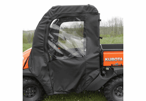 3 Star Soft Full Doors w| Zippered Windows - Kubota RTV 400 | 500