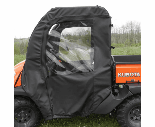 3 Star Soft Full Doors w| Zippered Windows - Kubota RTV 400 | 500