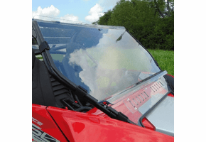 3 Star Two-Piece Front Lexan Windshield w| Adjustable Vents - CF Moto ZForce 950