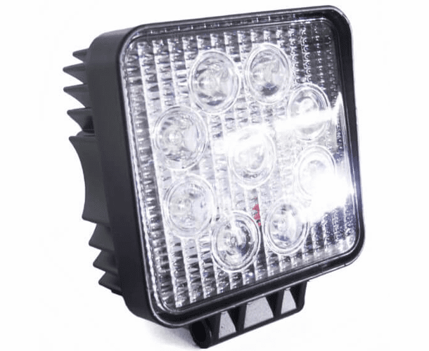 4 Inch 27 Watt Street Series LED Square Light Kit by Race Sport Lighting