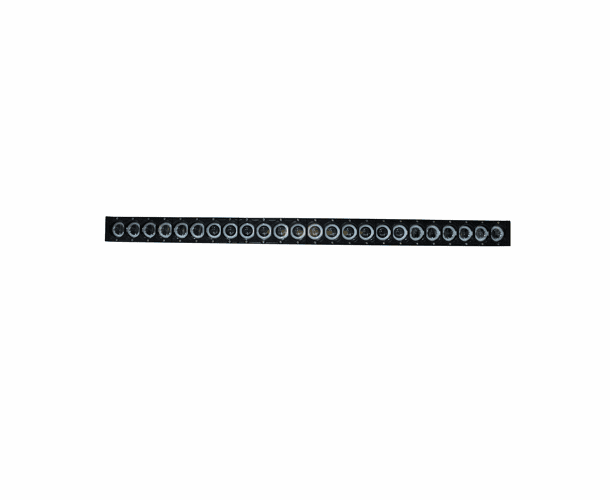 46 Inch HALO-DRL Series Single Row Halo LED Light Bar by Race Sport Lighting