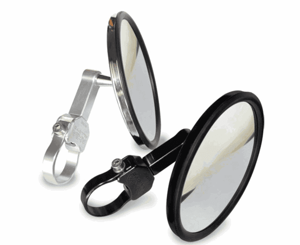 Axia Alloys 5 Inch Convex Side View Mirror |Sold in Pairs|