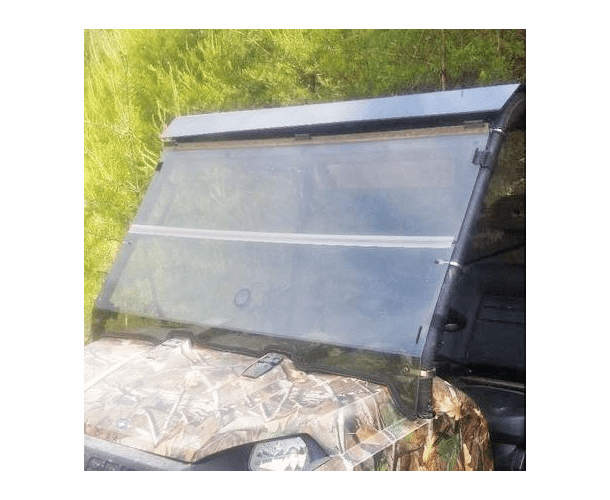 Dot Weld Economy Folding Front Windshield - 2009-14 Full Size Polaris Ranger XP 700 | XP 800 and 2016-17 570