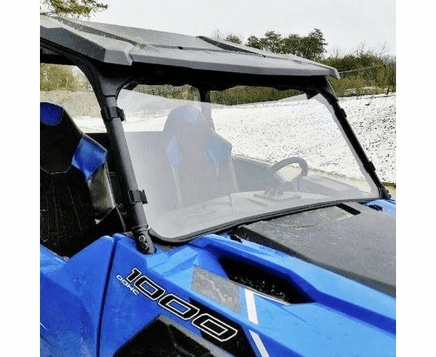 Dot Weld Economy Full Front Windshield - Polaris General 1000