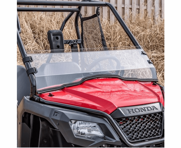 Dot Weld Economy Half Front Windshield - Honda Pioneer 500