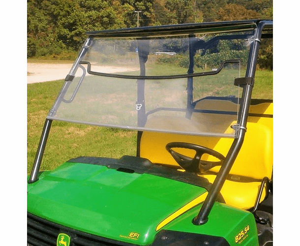 Dot Weld Flip Up Front Windshield - 2014-17 John Deere Gator HPX | XUV 620i | 625i | 825i | 850d | 855d