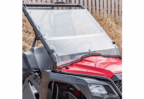 Dot Weld Flip Up Front Windshield - Honda Pioneer 500