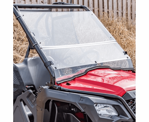 Dot Weld Flip Up Front Windshield - Honda Pioneer 500