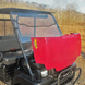 Dot Weld Flip Up Front Windshield - Kawasaki Mule 3010