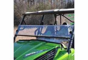 Dot Weld Folding Front Windshield - Kawasaki Teryx4 | Teryx 800