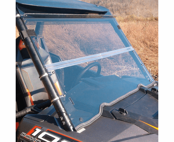 Dot Weld Folding Front Windshield - Polaris RZR XP 1000 | XP Turbo | S 1000 | 900 | S 900