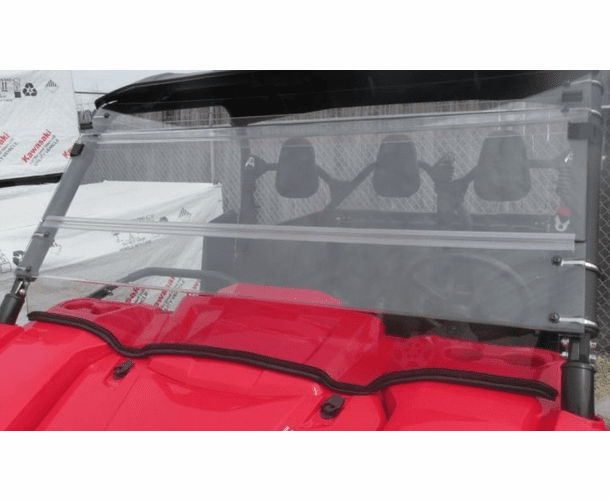 Dot Weld Folding Front Windshield - Yamaha Viking