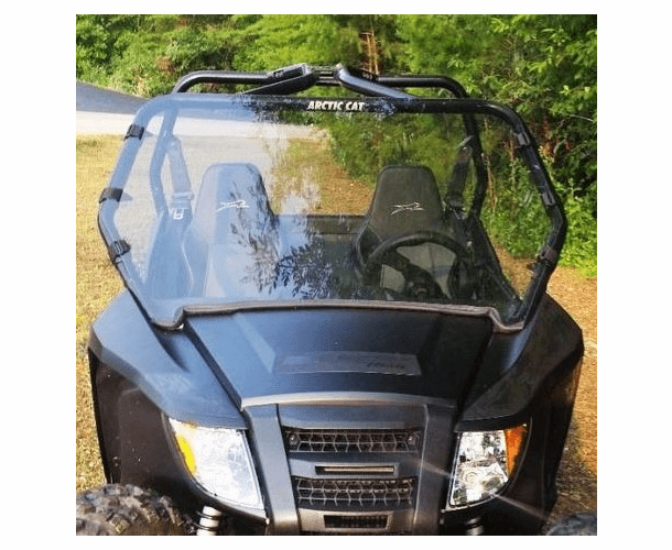 Dot Weld Full Front Windshield - Arctic Cat Wildcat Trail | Sport