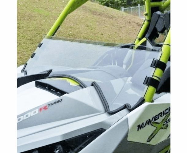 Dot Weld Half Front Windshield - Can-Am Maverick