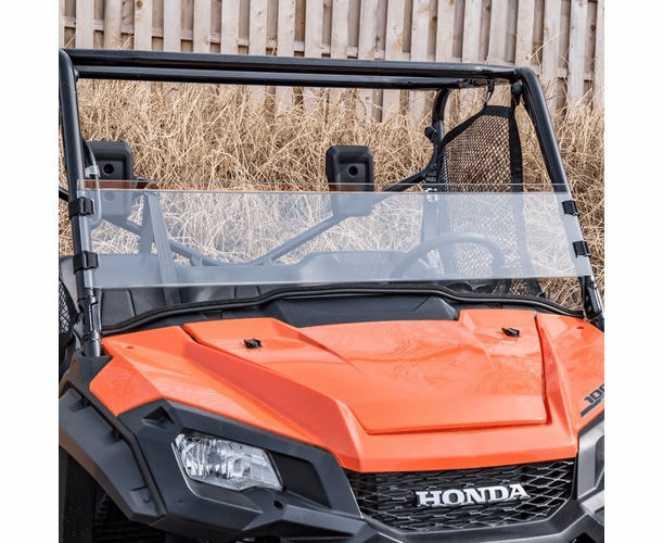 Dot Weld Half Front Windshield - Honda Pioneer 1000