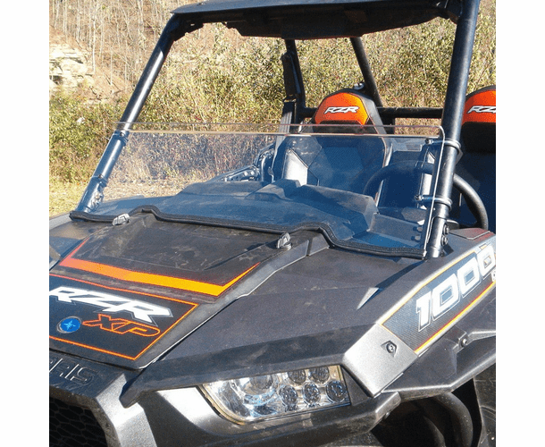 Dot Weld Half Front Windshield - Polaris RZR XP 1000 | XP Turbo | S 1000 | 900 | S 900