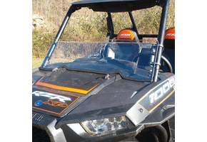 Dot Weld Half Front Windshield - Polaris RZR XP 1000 | XP Turbo | S 1000 | 900 | S 900