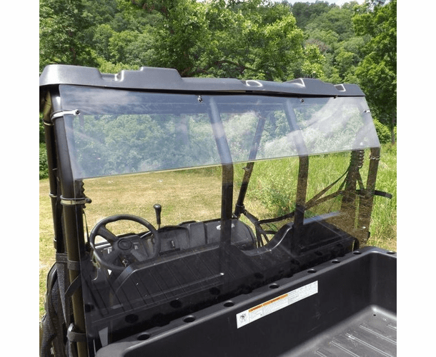 Dot Weld Rear Windshield - 2010-14 Mid Size Polaris Ranger 400 | 500 | 570 | 800 | EV