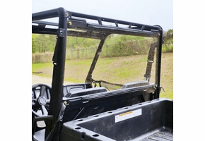 Dot Weld Rear Windshield - 2015-20 Mid Size Polaris Ranger 500 | 570 | ETX | EV