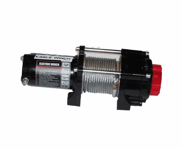 Eagle 2500 lb. Winch - Steel Cable