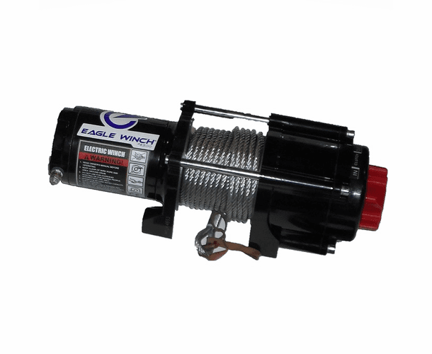 Eagle 4500 lb. Winch - Steel Cable