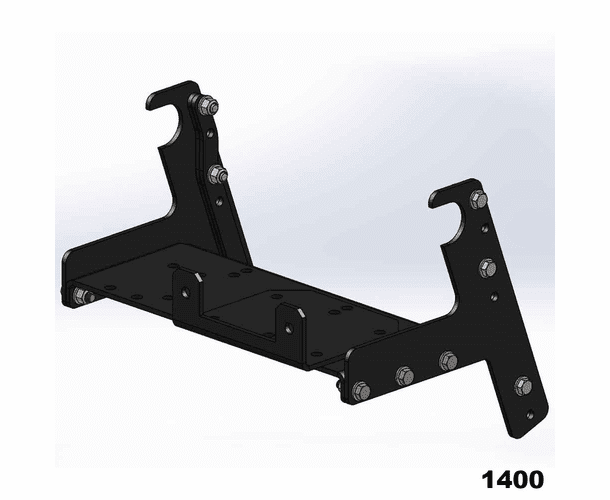 Eagle Winch Mount - 1991-20 Polaris Sportsman