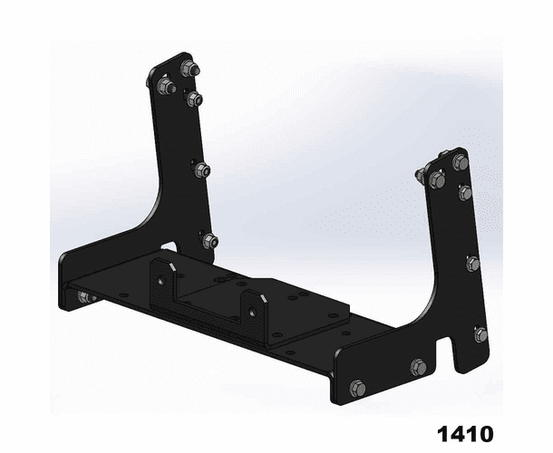 Eagle Winch Mount - 1996-02 Polaris Xplorer 400 | 500