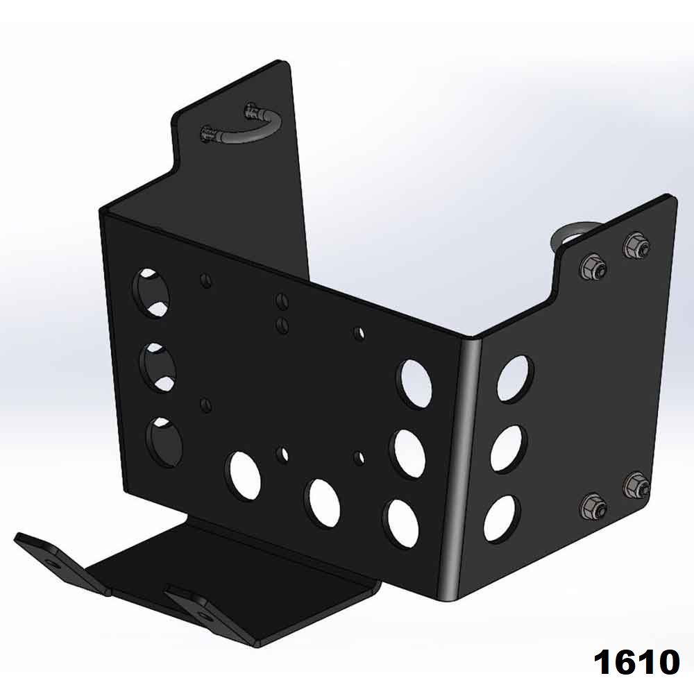 Yamaha Grizzly 700 Eagle Winch Mount Octane Ridge