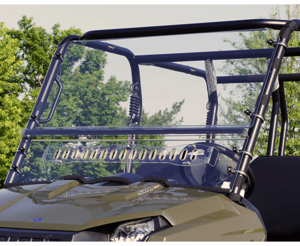 Falcon Ridge Aero-Vent Front Windshield - Mid Size Polaris Ranger