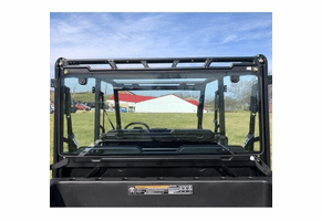 Falcon Ridge D.O.T. Approved Glass Rear Windshield - 2015-22 Mid Size Polaris Ranger 500 | 570 | ETX | EV