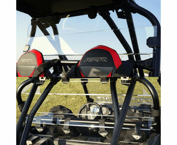 Falcon Ridge Lexan Rear Windshield - Polaris RZR XP Turbo S