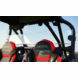 Falcon Ridge Lexan Rear Windshield - Polaris RZR XP Turbo S