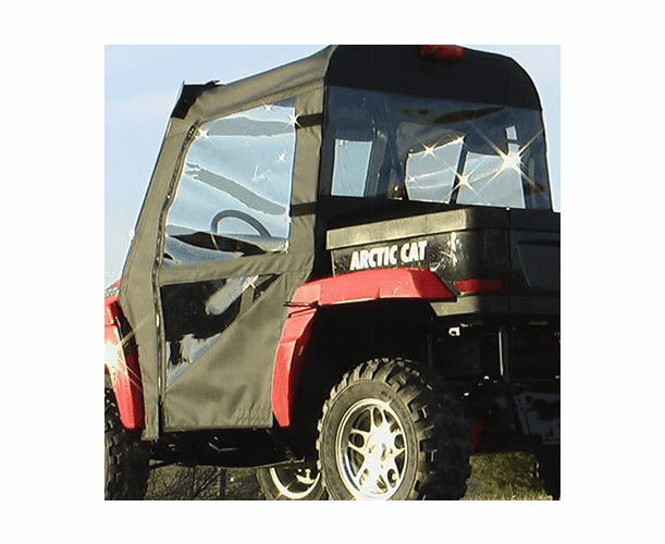 Falcon Ridge Soft Doors and Rear Window - 2006-11 Arctic Cat Prowler w| Square Bars