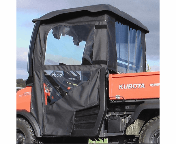 Falcon Ridge Soft Doors and Rear Window - Kubota RTV