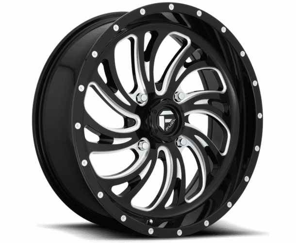 Fuel Kompressor D641 Gloss Black Wheel Set - 18 | 20 | 22 | 24 Inch