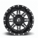 Fuel Lethal D567 Matte Black Milled Wheel Set - 14 and 15 Inch