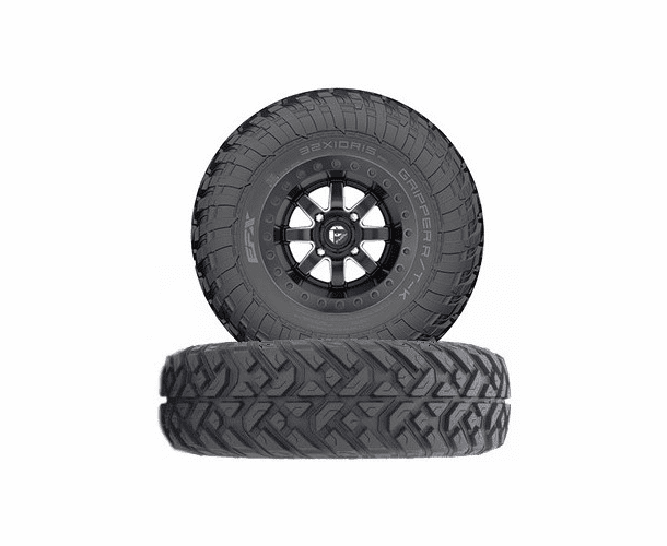 Fuel Maverick D928 Matte Black Beadlock Wheels w| EFX Gripper T | R | K Tires