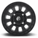 Fuel Tactic D630 Satin Black Wheel Set - 14 and 15 Inch